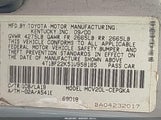 Toyota Camry Xle V6 4T1BF22K51U958185 photo