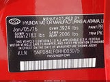 Hyundai Elantra Se 5NPD84LF0HH003075 снимка