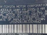 Toyota Prius V Two JTDZN3EU8E3309842 снимка