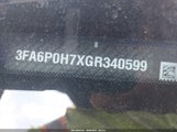 Ford Fusion Se 3FA6P0H7XGR340599 снимка