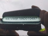 Audi Sq7 Prestige Tfsi Quattro Tiptronic WA1VWBF78ND010497 снимка