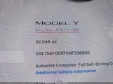 Tesla Model Y Performance Dual Motor All-Wheel Drive 7SAYGDEFXNF336690 fotografie
