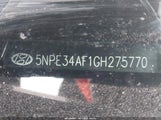 Hyundai Sonata Limited 5NPE34AF1GH275770 снимка