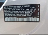 Volkswagen Passat 2.5L S 1VWAP7A30DC045457 снимка