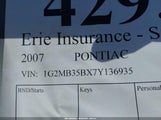 Pontiac Solstice 1G2MB35BX7Y136935 снимка