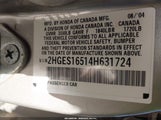Honda Civic Lx 2HGES16514H631724 снимка