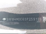 Toyota Corolla Le 5YFB4MDE6SP259126 снимка