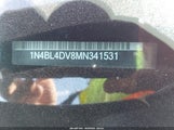 Nissan Altima Sv Fwd 1N4BL4DV8MN341531 fotografie