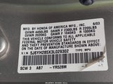 Honda Element Ex 5J6YH285X3L029302 снимка