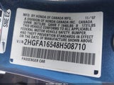 Honda Civic Lx 2HGFA16548H508710 снимка
