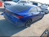 Hyundai Elantra Hybrid Blue KMHLM4AJ6NU027733 fotografie