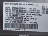 Honda Odyssey Elite 5FNRL6H98JB022920 снимка