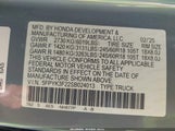 Honda Ridgeline Sport+ 5FPYK3F22SB024013 снимка