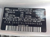 Kia Optima Lx 5XXGT4L34GG047320 снимка