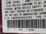 Honda Accord Ex-L 1HGCR2F85FA057830 снимка
