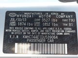 Hyundai Accent Gls KMHCT4AE1DU539064 снимка