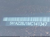 Nissan Murano Sv Fwd 5N1AZ2BJ1MC141347 снимка
