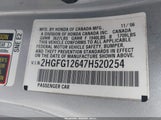 Honda Civic Lx 2HGFG12647H520254 снимка