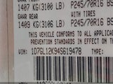 Dodge Dakota 1D7GL12K94S619478 photo