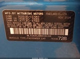 Mitsubishi Mirage Es/Le ML32AUHJ4RH036169 снимка