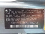 BMW 335I WBAWB735X7P032795 снимка