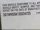 Chevrolet Impala Ls 2G1WH55K129234725 снимка