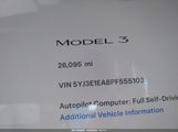 Tesla Model 3 Rear-Wheel Drive 5YJ3E1EA8PF555103 снимка