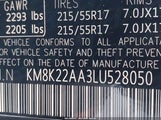 Hyundai Kona Sel KM8K22AA3LU528050 снимка