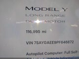 Tesla Model Y Awd/Long Range Dual Motor All-Wheel Drive 7SAYGAEE9PF646872 fotografie