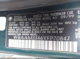 BMW 323I WBAAM3346YFP70847 снимка