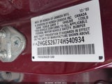 Honda Civic Ex 2HGES26774H540934 снимка