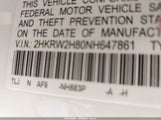 Honda Cr-V Awd Ex-L 2HKRW2H80NH647861 снимка
