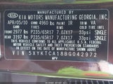 Kia Sorento Lx 5XYKTCA18BG042972 снимка