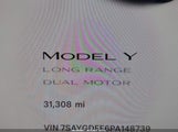Tesla Model Y Awd/Long Range Dual Motor All-Wheel Drive 7SAYGDEE6PA148739 fotografie