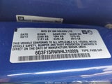 Chevrolet Ss 6G3F15RW9HL310009 снимка