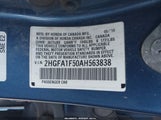 Honda Civic Lx 2HGFA1F50AH563838 снимка