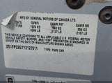 Chevrolet Camaro Z28 2G1FP22G7Y2127911 снимка