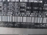 Mitsubishi Outlander Es/Le/Se/Sel JA4AZ3A3XJZ058130 fotografie