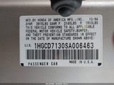 Honda Accord Lx 1HGCD7130SA006463 снимка