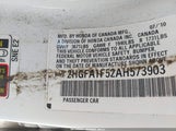 Honda Civic Lx 2HGFA1F52AH573903 снимка