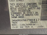 Nissan Frontier Sv 1N6AD0EV2KN790417 снимка