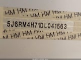 Honda Cr-V Ex-L 5J6RM4H71DL041563 снимка