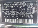 Kia Sorento S 5XYRL4LC1MG008295 снимка