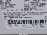 Ford Explorer Limited 1FM5K7F80KGA26805 снимка