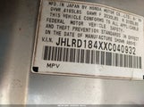 Honda Cr-V Lx JHLRD184XXC040932 снимка