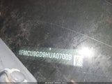 Ford Escape Se 1FMCU9GD9HUA07009 снимка