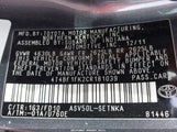 Toyota Camry Le 4T4BF1FK2CR181039 снимка