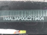 Nissan Altima 2.5/2.5 S/2.5 Sl/2.5 Sr/2.5 Sv 1N4AL3AP0GC219404 fotografie