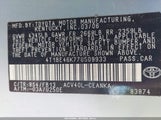 Toyota Camry Le 4T1BE46K77U509933 снимка