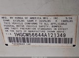 Honda Accord 2.4 Ex 1HGCM56644A121349 снимка